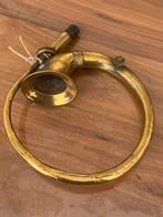 Oude koperen blaasinstrument, Ophalen of Verzenden, Gebruikt, Koperblazer