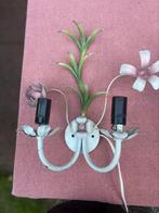 2 wandlampjes uit Frankrijk, Antiek en Kunst, Curiosa en Brocante, Ophalen of Verzenden