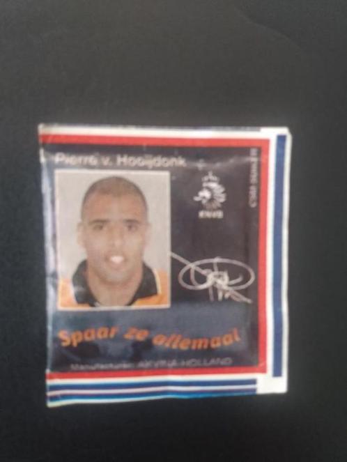 Suikerzakje van NAC speler Pierre van Hooijdonk, Verzamelen, Sportartikelen en Voetbal, Zo goed als nieuw, Feyenoord, Ophalen of Verzenden