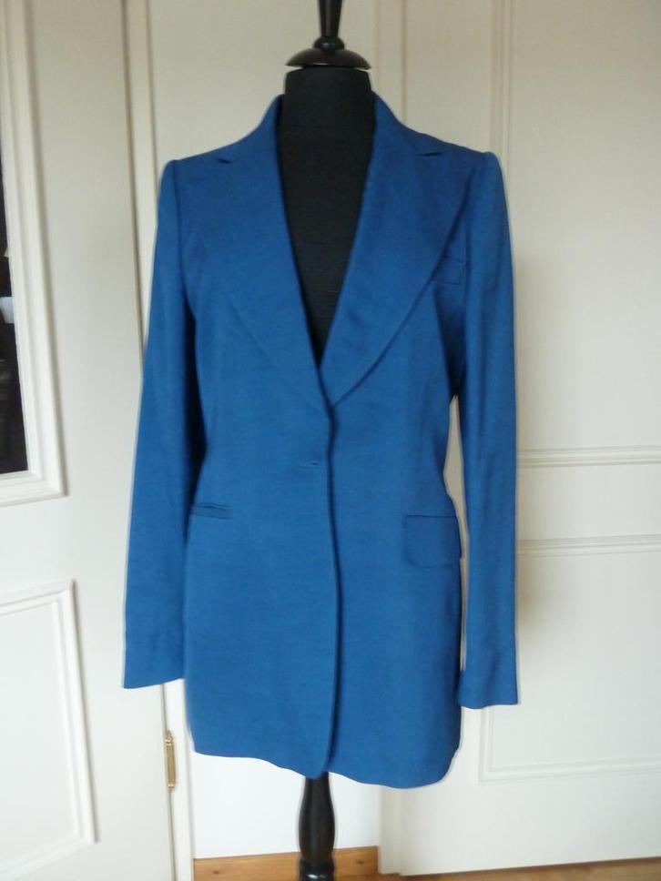 Dries van Noten kobalt blauw colbert jasje mt. 38, als nieuw, Kleding | Dames, Jasjes, Kostuums en Pakken, Zo goed als nieuw, Jasje