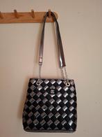 Elegante goudkleurige tas met Details, Ophalen, Zo goed als nieuw, Zwart, Handtas