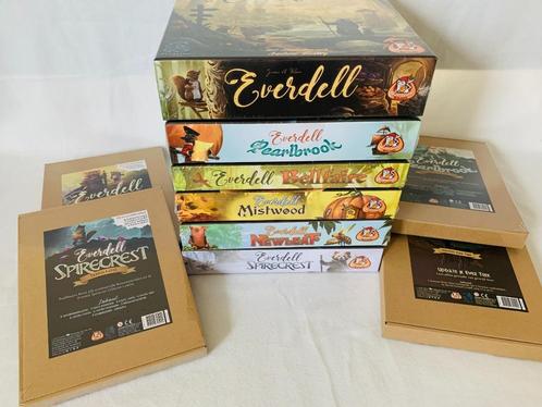 Everdell Complete collection - NL - Nieuw in doos, Hobby en Vrije tijd, Gezelschapsspellen | Bordspellen, Nieuw, Een of twee spelers