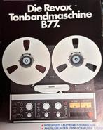 Revox - B 77, Ophalen, Bandrecorder, Met stofkap