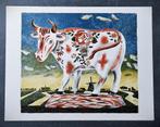 Herman Berserik (1921-2002) - Koe van Cara - Originele Litho, Ophalen of Verzenden