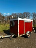 Nette veewagen / schapenkar / veetrailer, Weidegang