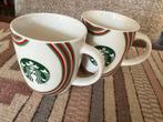 Starbucks Kerst Mokken - Set van 2, Huis en Inrichting, Keuken | Servies, Keramiek, Ophalen of Verzenden, Zo goed als nieuw, Overige stijlen