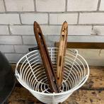 Vintage weefgetouw spoelen – set van 2, Antiek en Kunst, Ophalen of Verzenden