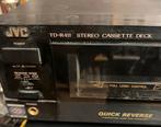 JVC TD-R411 Stereo Cassettedeck, Ophalen of Verzenden, Enkel, JVC, Auto-reverse