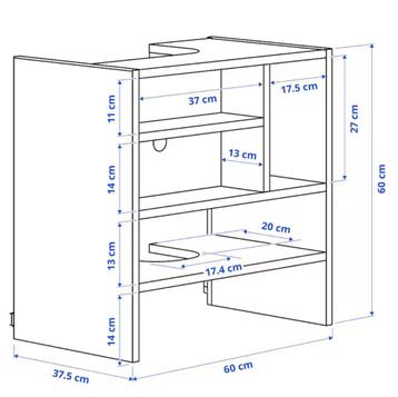 Ikea Metod keukenkast voor afzuigkap - afbeelding 3