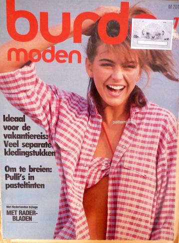 2 x Burda - nr. 7/1984 En 10/1983 burda juli 1984 beschikbaar voor biedingen