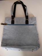 Arthur en Aston, leren/ suede tas, 40 tot 60 cm, 30 cm of meer, Blauw, Minder dan 35 cm