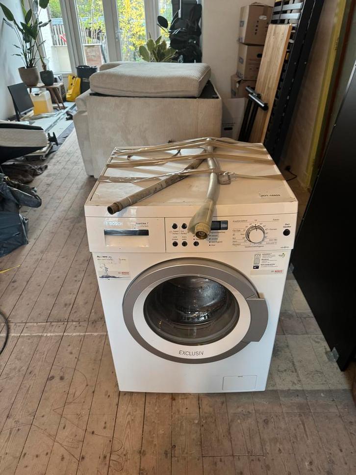 Bosch Wasmachine A++ - 4.5 jaar oud, Witgoed en Apparatuur, Wasmachines, Gebruikt, Voorlader, 6 tot 8 kg, 85 tot 90 cm, 1200 tot 1600 toeren