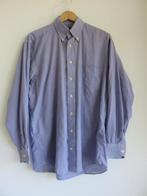 Arrow blauw lila fijn geruit overhemd maat 15 1/2 39 W120, Overige kleuren, Arrow, Zo goed als nieuw, Halswijdte 39/40 (M)