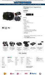 STEG SQ100C 10cm / 4'' composet // speakers, Auto diversen, Autospeakers, Hifi-Focus, Aalsmeerderweg 173 1432 CL, Aalsmeer, Nieuw