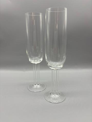 Rosenthal Cupola (Dubbel steel) Champagneglazen 2 stuks beschikbaar voor biedingen