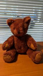 Lief bruin beertje uit beginjaren 60 ca 30 cm -, Verzamelen, Beren en Cherished Teddies, Ophalen of Verzenden, Gebruikt, Stoffen beer