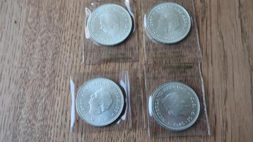 10 gulden munten 1945 - 1970 ingepakt beschikbaar voor biedingen