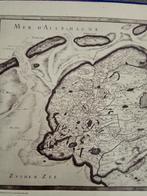 kaart van Friesland, Boeken, Atlassen en Landkaarten, Nederland, Gelezen, Ophalen of Verzenden, 1800 tot 2000