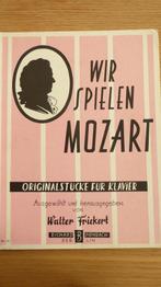Wir spielen Mozart  - Walter Fickert, Muziek en Instrumenten, Bladmuziek, Gebruikt, Verzenden, Klassiek, Artiest of Componist