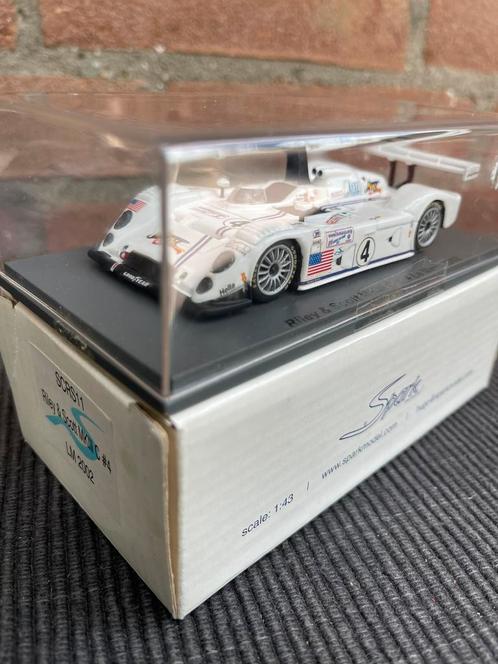 1:43 SPARK SCRS11 RILEY&SCOTT MKIII C #4 LM 2002 …. 45,-, Hobby en Vrije tijd, Modelauto's | 1:43, Auto, Overige merken, Ophalen of Verzenden