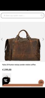 Lederen reistas NIEUW Pylos 59 hunter zonder wielen coffee, Sieraden, Tassen en Uiterlijk, Ophalen, 40 tot 60 cm, 20 tot 30 cm