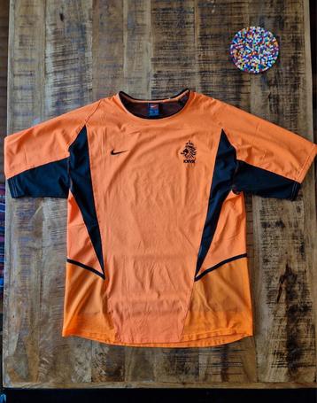 Nederlands elftal shirt 2002 KNVB Oranje player version beschikbaar voor biedingen