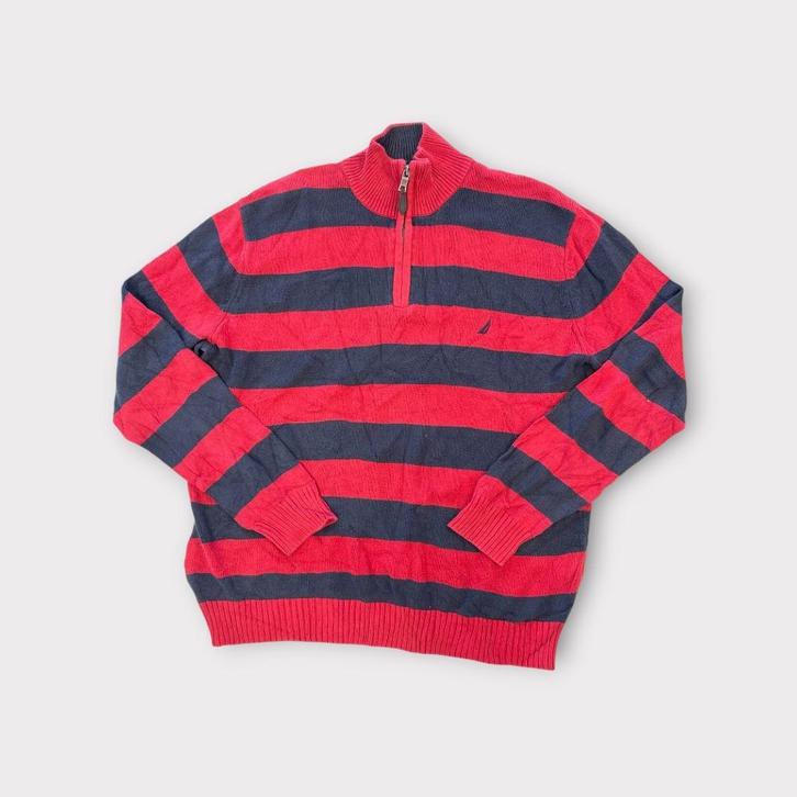 Nautica heren trui maat M, Kleding | Heren, Truien en Vesten, Gedragen, Maat 48/50 (M), Rood, Ophalen of Verzenden