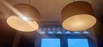 RVS geborstelde hanglamp, Huis en Inrichting, Lampen | Hanglampen, Ophalen, Zo goed als nieuw, 75 cm of meer