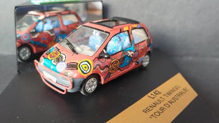 Renault Twingo Tour Australië 1:43 Vitesse Pol, Hobby en Vrije tijd, Modelauto's | 1:43, Nieuw, Auto, Verzenden