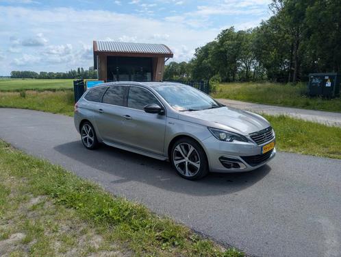 Peugeot 308 1.2 130pk 2015 Grijs gt-line, trekhaak, Auto's, Peugeot, Particulier, Benzine, A, Stationwagon, Handgeschakeld, Origineel Nederlands