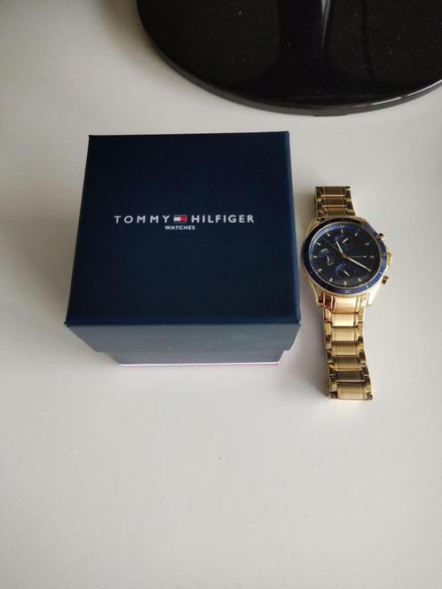 Tommy Hilfiger Horloge Goud 1791834, Sieraden, Tassen en Uiterlijk, Horloges | Heren, Zo goed als nieuw, Polshorloge, Overige merken