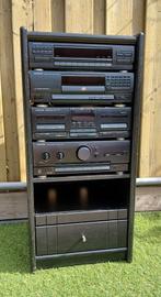 Stereo Componenten Meubel + Wielen + Lade + extra's, Ophalen, Zo goed als nieuw