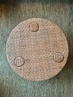 HKLIVING Riet Salontafel - Zo Goed Als Nieuw!, Huis en Inrichting, Tafels | Salontafels, Overige materialen, 50 tot 100 cm, Rond