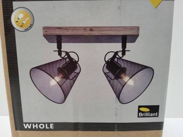 Nieuw Plafondlamp met 2 spots beschikbaar voor biedingen