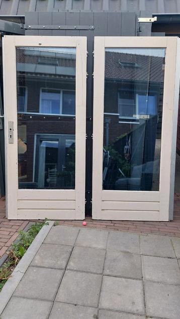 Dubbele openslaande deuren tuindeuren 88x201 beschikbaar voor biedingen