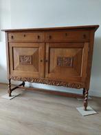 Eiken dressoir, tv meubel, bijtzettafel, Huis en Inrichting, Kasten | Dressoirs, Gebruikt, 100 tot 150 cm, Eikenhout, 25 tot 50 cm