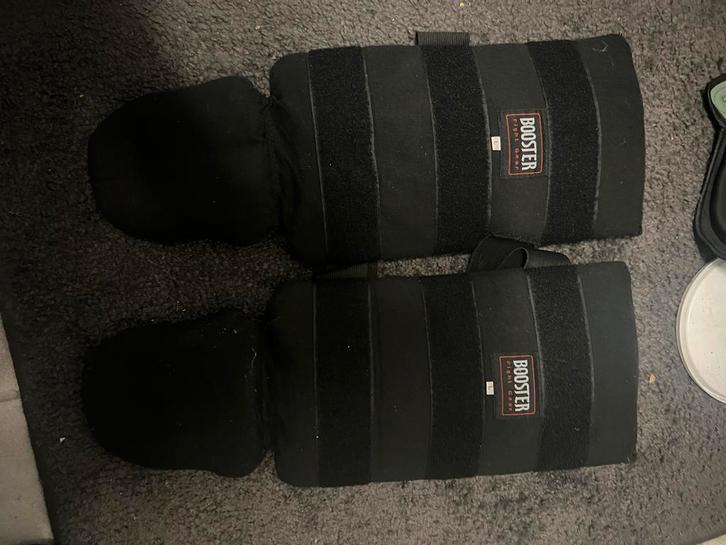 Booster Scheenbeschermers Kickboks Maat L, Sport en Fitness, Vechtsporten en Zelfverdediging, Zo goed als nieuw, Overige, Vechtsportbescherming