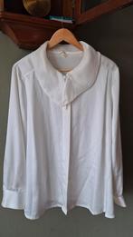 Sommermann zgan offwhite glans blouse mt 50, Sommermann, Wit, Maat 46/48 (XL) of groter, Ophalen of Verzenden