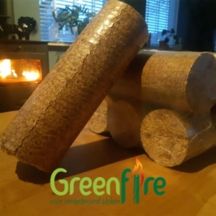 Nestro Briketten – Krachtige warmte met lange brandduur!, Tuin en Terras, Haardhout, Blokken, Overige houtsoorten, Minder dan 3 m³