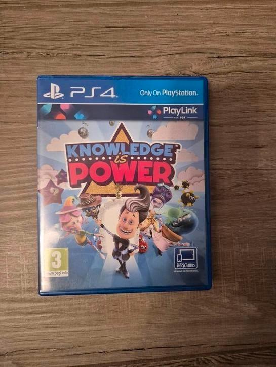Knowledge is Power PS4 / PS5, Spelcomputers en Games, Games | Sony PlayStation 4, Zo goed als nieuw, Overige genres, 1 speler