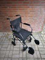 Lichtgewicht Travel transport rolstoel, Ophalen of Verzenden, Inklapbaar, Zo goed als nieuw, Duwrolstoel