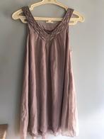Zijden jurkje van Ganesha Ibiza, Kleding | Dames, Bruin, Ophalen of Verzenden, Zo goed als nieuw, Maat 36 (S)