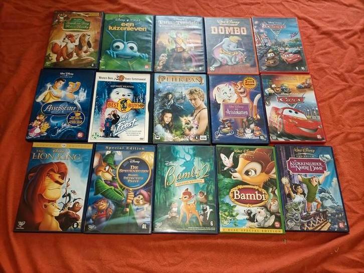 Disney DVD Collectie - 15 Films!, Cd's en Dvd's, Dvd's | Kinderen en Jeugd, Gebruikt, Film, Avontuur, Alle leeftijden, Ophalen of Verzenden