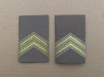 rangen regenjas  -  Sergeant Majoor, Ophalen of Verzenden, Landmacht, Nederland, Embleem of Badge