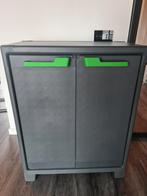 Keter Moby Opbergkast - Laag Model, Nieuwstaat, Ophalen, Kunststof, Met deur(en), Nieuw