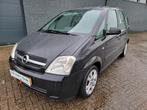 Opel Meriva 1.8 16V 2005 Zwart airco nieuwe apk 21-11-2025, Auto's, Opel, 65 €/maand, 1280 kg, Zwart, 4 cilinders