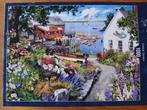Te koop legpuzzel: Coastal Garden van BlueBird, 1000 stukjes, Ophalen, 500 t/m 1500 stukjes, Zo goed als nieuw, Legpuzzel