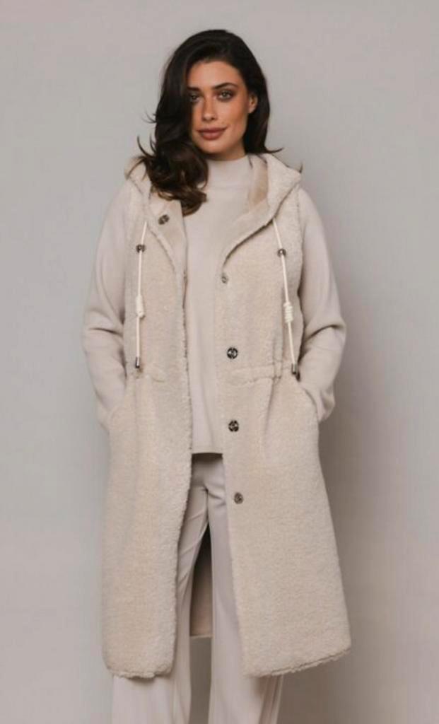 Nieuw met kaartje: omkeerbare bodywarmer gilet Rino & Pelle, Kleding | Dames, Bodywarmers, Nieuw, Maat 38/40 (M), Beige, Verzenden