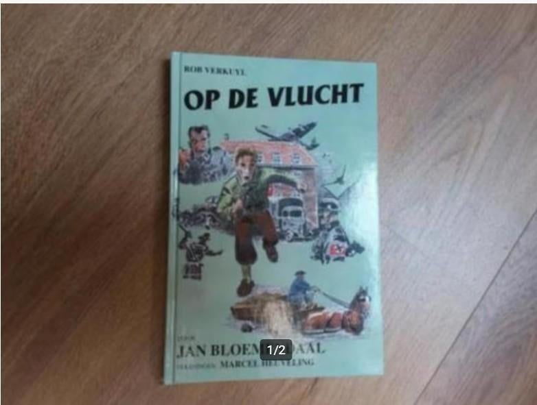 Jan Bloemendaal, Rob Verkuyl Op de vlucht., Boeken, Ophalen of Verzenden, Zo goed als nieuw
