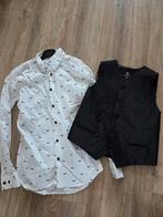 Overhemd cost:bart  +gilet kerst mt 170, Kinderen en Baby's, Kinderkleding | Maat 170, Cost Bart, Ophalen of Verzenden, Zo goed als nieuw